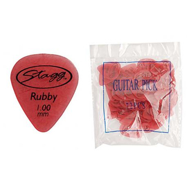 Медіатори нейлонові, модель Ruby Standard STAGG RSR100, image 